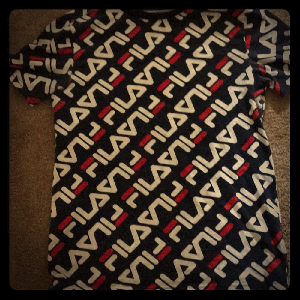 Men’s Fila print shirt